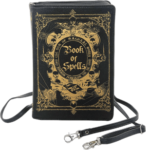 Comeco Women's Book of Spells Vinyl Clutch Bag