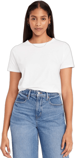 Old Navy Women's Everywear Crew-Neck T-Shirt