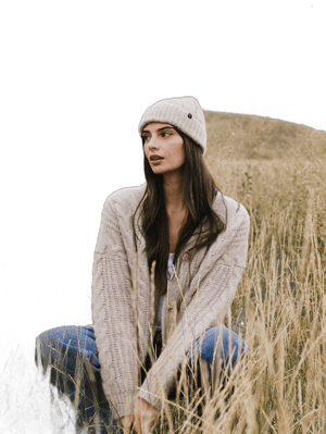 Cozy Earth Women's Cable Knit Beanie