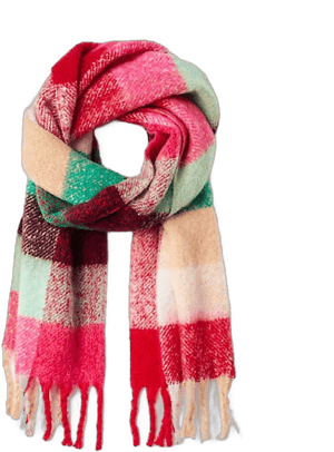 Loft Women's Plaid Blanket Scarf