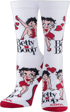 Cool Socks Womens Betty Boop Socks