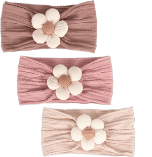 Nylon Baby Flower Headbands