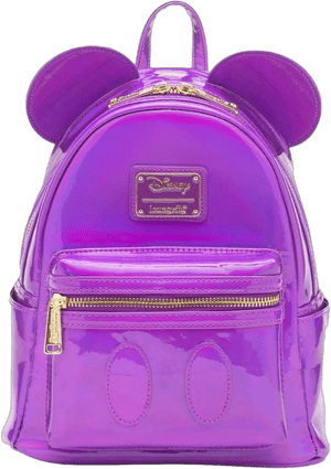 Loungefly Disney Mickey Mouse Holographic Series Mini Backpack