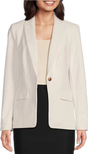 Donna Karan Women's One-Button Blazer