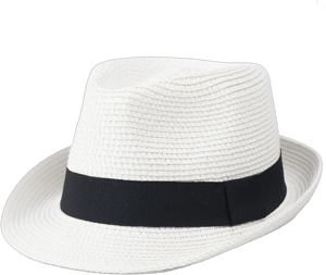 Kids Girls Boys Straw Fedora Hat Summer Short Brim Panama Cap Beach Sun Hats