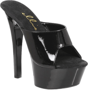 ELLIE Shoes 601-vanity 6 inch Heel Platform Mule Women's