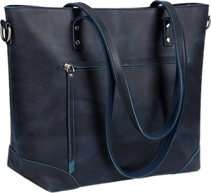 Vintage Leather Tote Bag