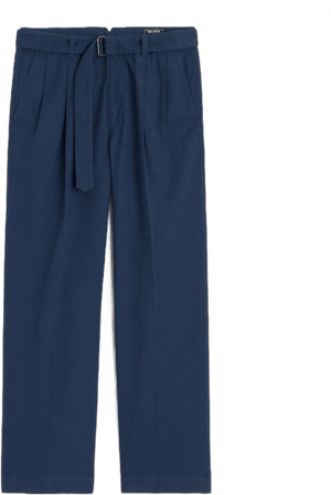 Todd Snyder Men's Relaxed Cotton Self Belted Trouser