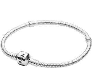 Pandora Sterling Silver European Bead Charm Bracelet