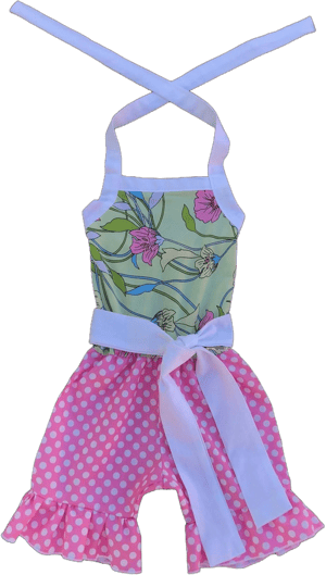 Lil Bug Clothing Pastel Floral 1 Piece Romper