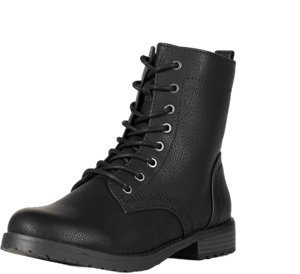 Amazon Essentials Women's Lace-Up Combat Boots