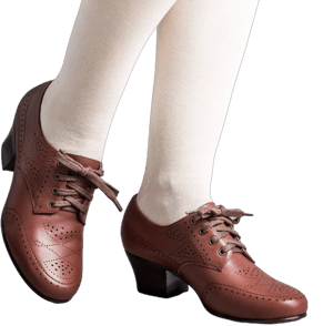 American Duchess Claire Women's 1940's Oxfords Wide