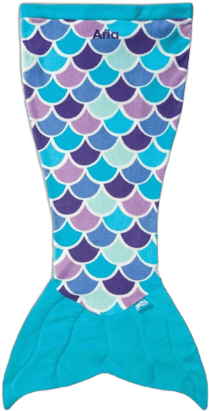 Kids Mermaid Tail Blanket