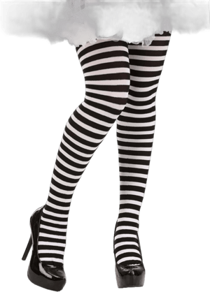 Women's Striped Tights