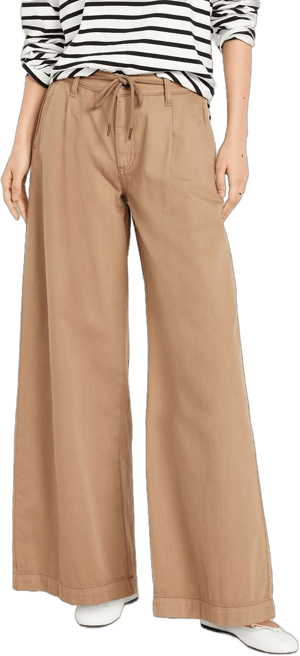 Old Navy Women's High-Waisted Super Wide-Leg Drapey Pants