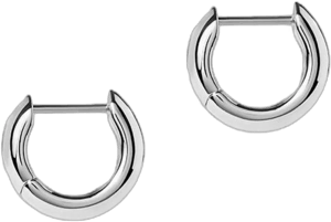 Ana Luisa Giulia Bold Huggie Hoops