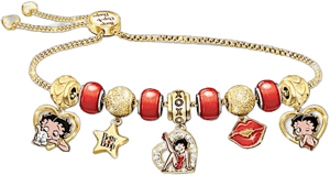 Betty Boop Sweet and Bold Charm Bracelet