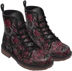 Japanese Samurai Leather Boots