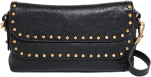 Aimee Kestenberg Leather Bowery Flap Crossbody with Studs