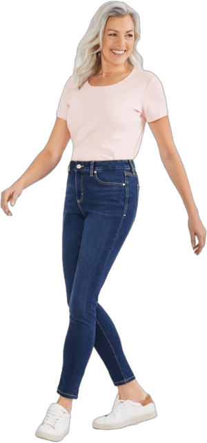 Style & Co. Women's Mid-Rise Curvy Skinny Jeans