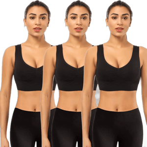 BESTENA Sports Bras for Women Seamless Comfortable Yoga Bra with Removable Pads