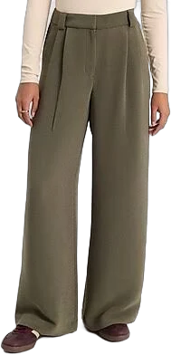 Express Women's High Waisted Relaxed Trouser