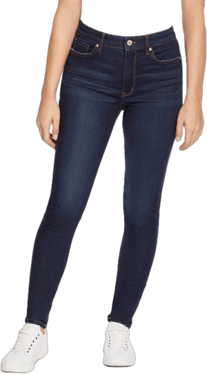 Nine West Women's High-Waisted Skinny Jeans with Slimming Pocket