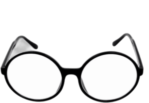 Women's Vintage Round Glasses