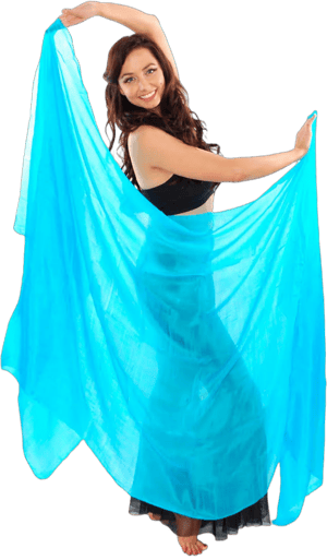 Silk Belly Dance Veil