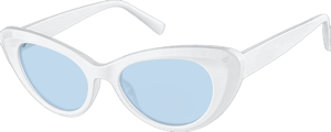 Zenni Women's Cat-Eye RX Blokz Blue Light Sunglasses