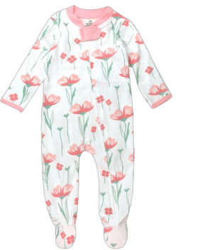 Honest Baby Girls' Clothing Organic Cotton Sleep & Play