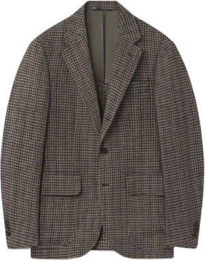 Buck Mason Men's Shetland Tweed Countryman Blazer Jacket