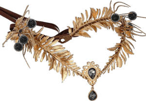 Fairy Flower Renaissance Leaf Crown Headband