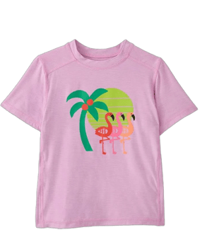 Boys' Hanna Andersson Flamingo Sunset Active Graphic T-Shirt