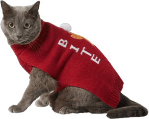 Frisco Bite Me Gingerbread Dog & Cat Christmas Sweater