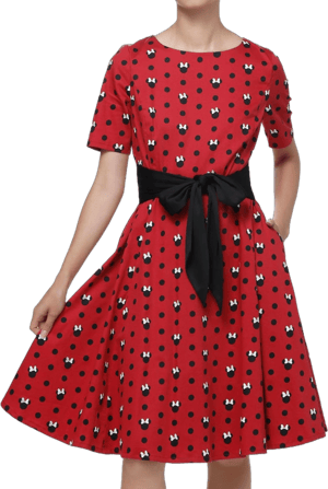 Hunivers Disney Minnie Mouse Retro Dress