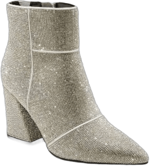 Women's A New Day Cailin Ankle Silver Boots