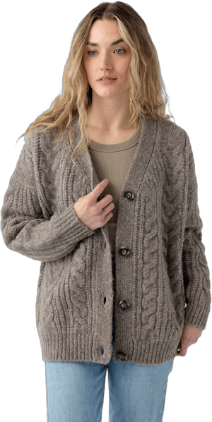 Cozy Earth Women's Oversized Cable Knit Cardigan