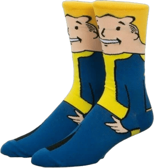 Fallout 4 Crew Socks 360 Character Themed Unisex Crew Socks