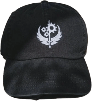 Brotherhood Of Steel Fallout Gaming Rpg Embroidered Cap Dad Hat