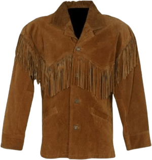 Suede Leather Fringe Jacket