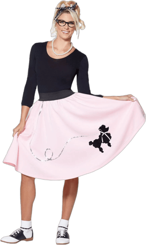 Spirit Halloween '50s Poodle Skirt