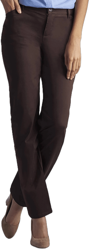 Lee Women's Relaxed Fit Straight-Leg Pants