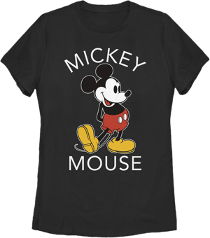 Mickey Mouse & Friends Retro Mickey Mouse Pose Graphic T-Shirt