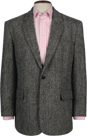 Harris Tweed Wool Blazer Jacket