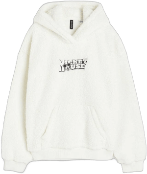 H&M Ladies Oversized Hoodie with Motif