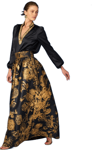 Florence Long Full Skirt