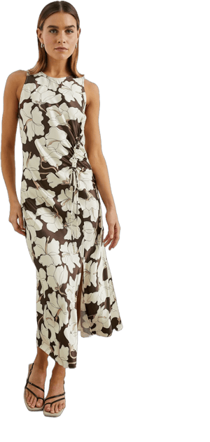 Rails Women's Gabriella Dress Mocha Floral