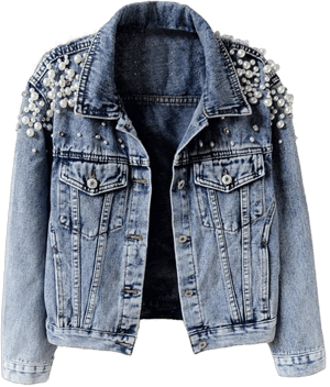 Kedera Women's Embroidered Denim Jacket