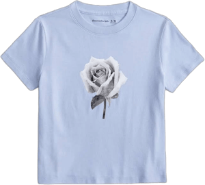 Abercrombie Kids Girls Oversized Imagery Graphic Tee